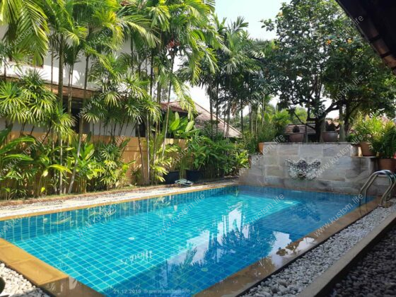 beautiful garden & swimming pool