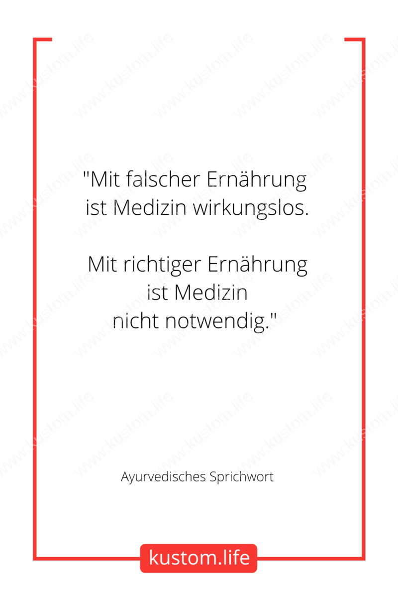 Zitat: Mit Falscher Ernaehrung Ist Medizin Wirkungslos - Mit richtiger Ernährung ist Medizin nicht notwendig